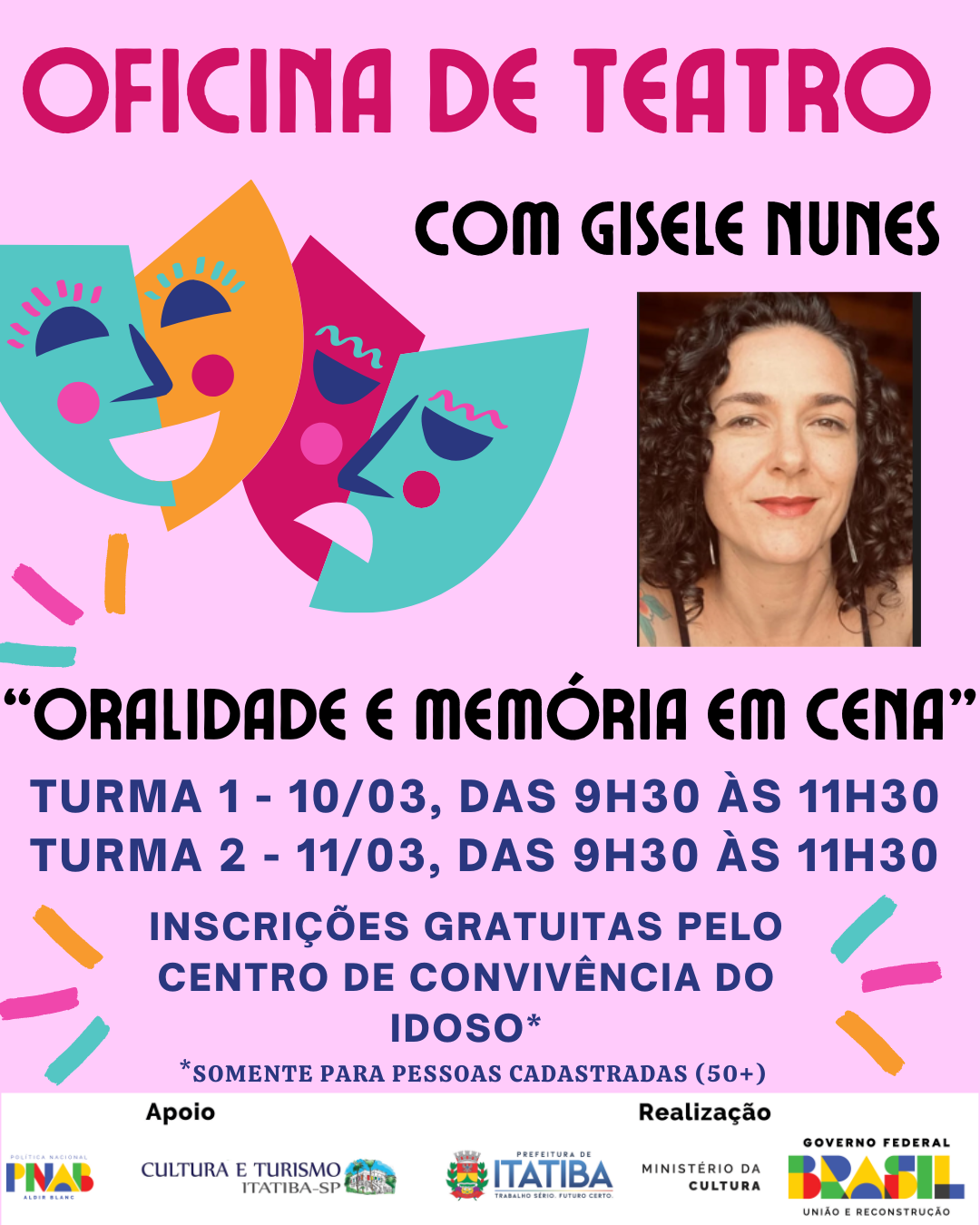 Ofina de Teatro Gisele Nunes