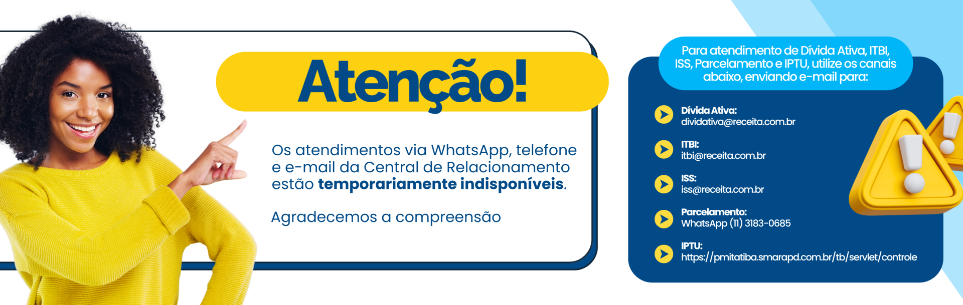 COMUNICADO FINANÇAS