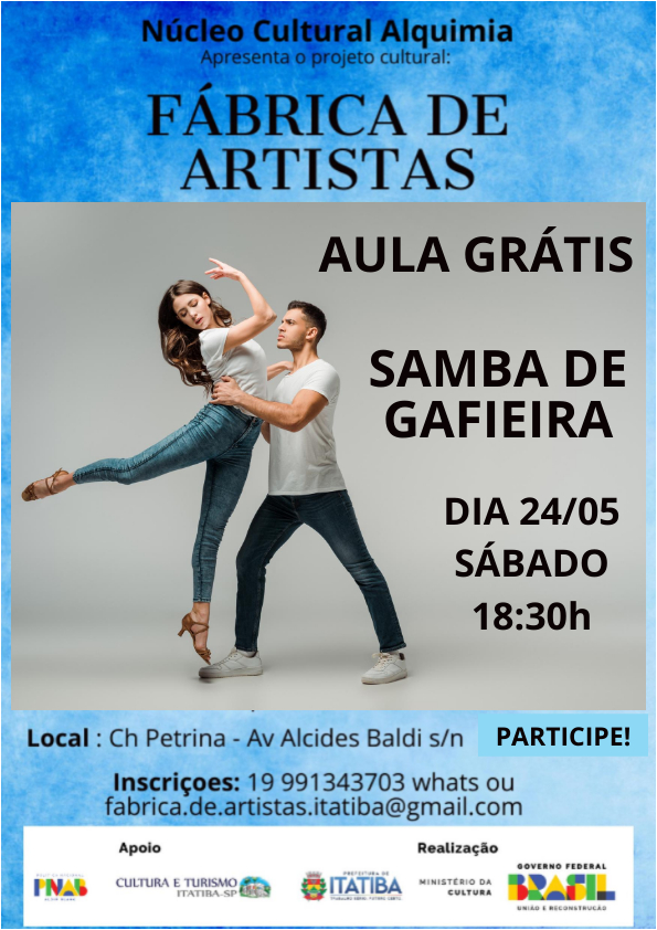 CARTAZ DANÇA 24 05