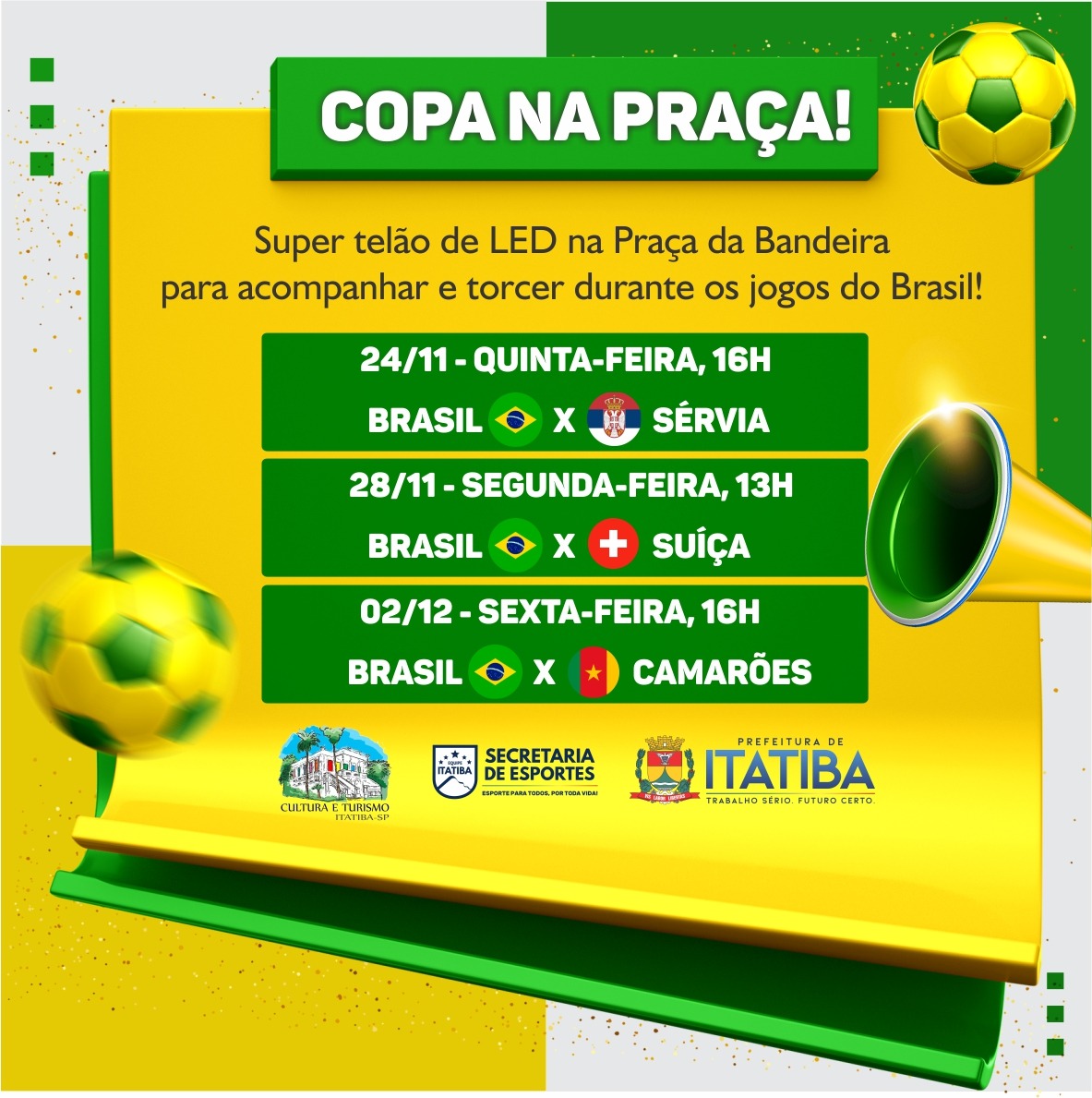 Todos os jogos do Brasil