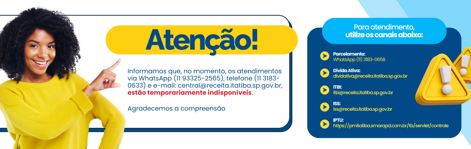 COMUNICADO FINANÇAS