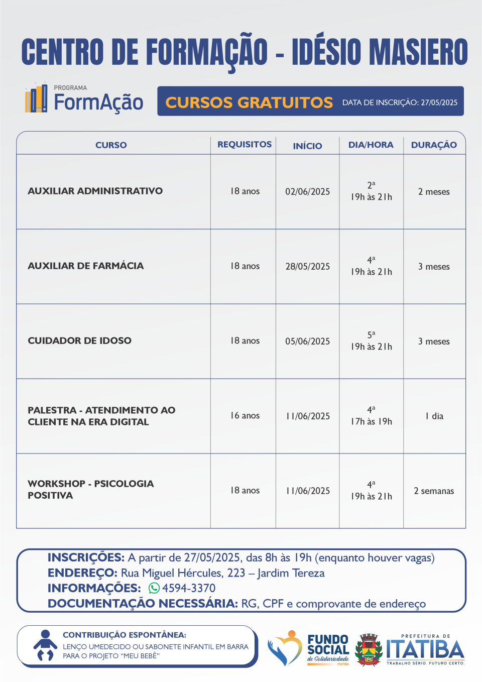 Idésio maio25