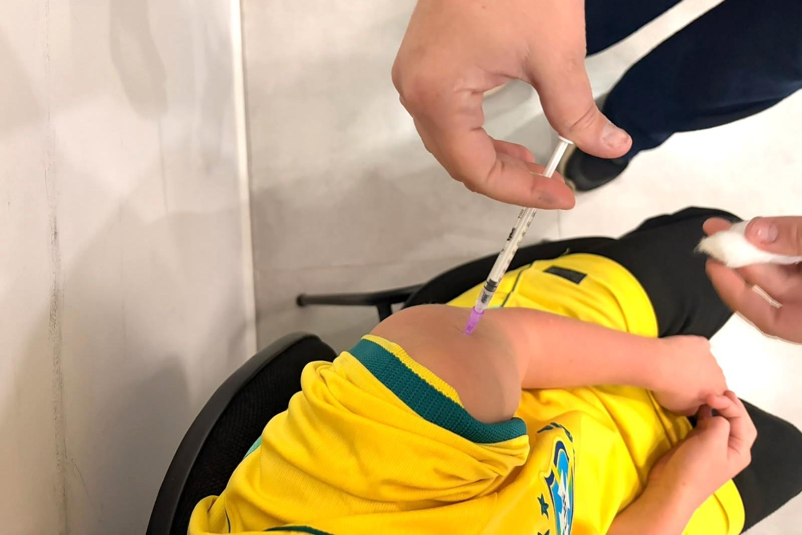 Vacinação contra a influenza em Itatiba - Crédito Camila de Magalhães PMI