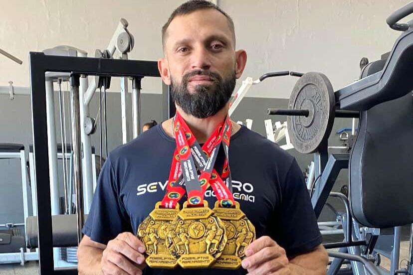 Powerlifting Andr&eacute; - cr&eacute;dito Divulga&ccedil;&atilde;o PMI