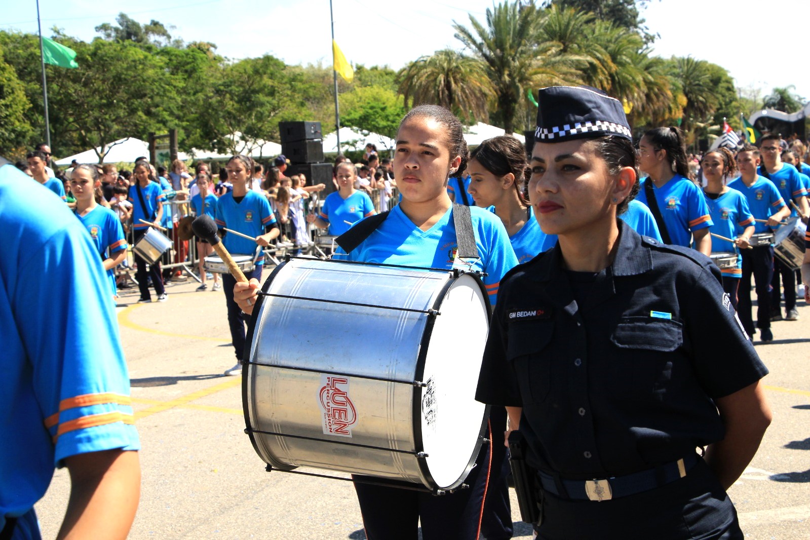 Homenagens marcam formatura da Fanfarra Mirim de Itatiba - Jornal da Cidade  Digital