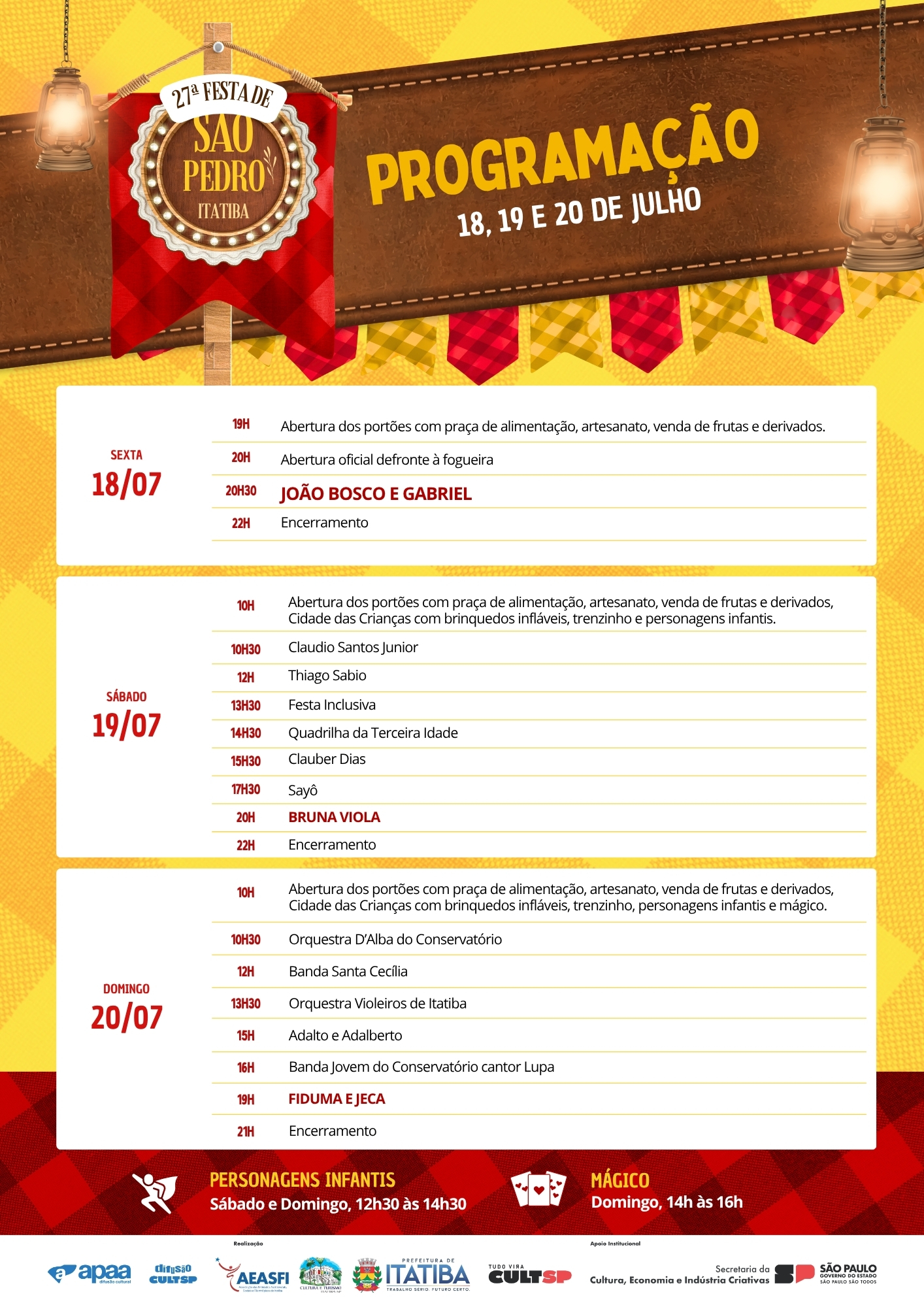 Programação são pedro 2025