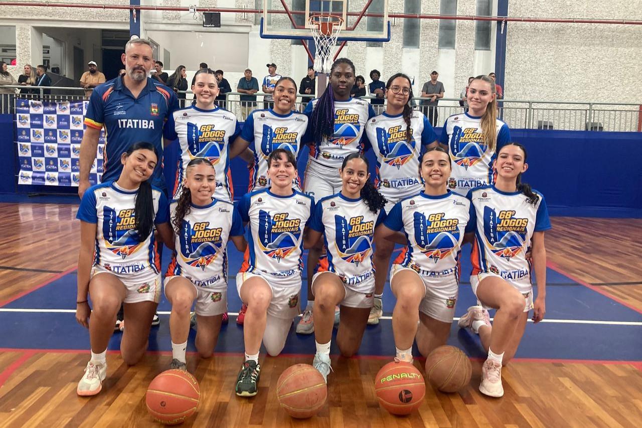 Basquete Feminino é bronze nos 68º Jogos Regionais - Divulgação PMI