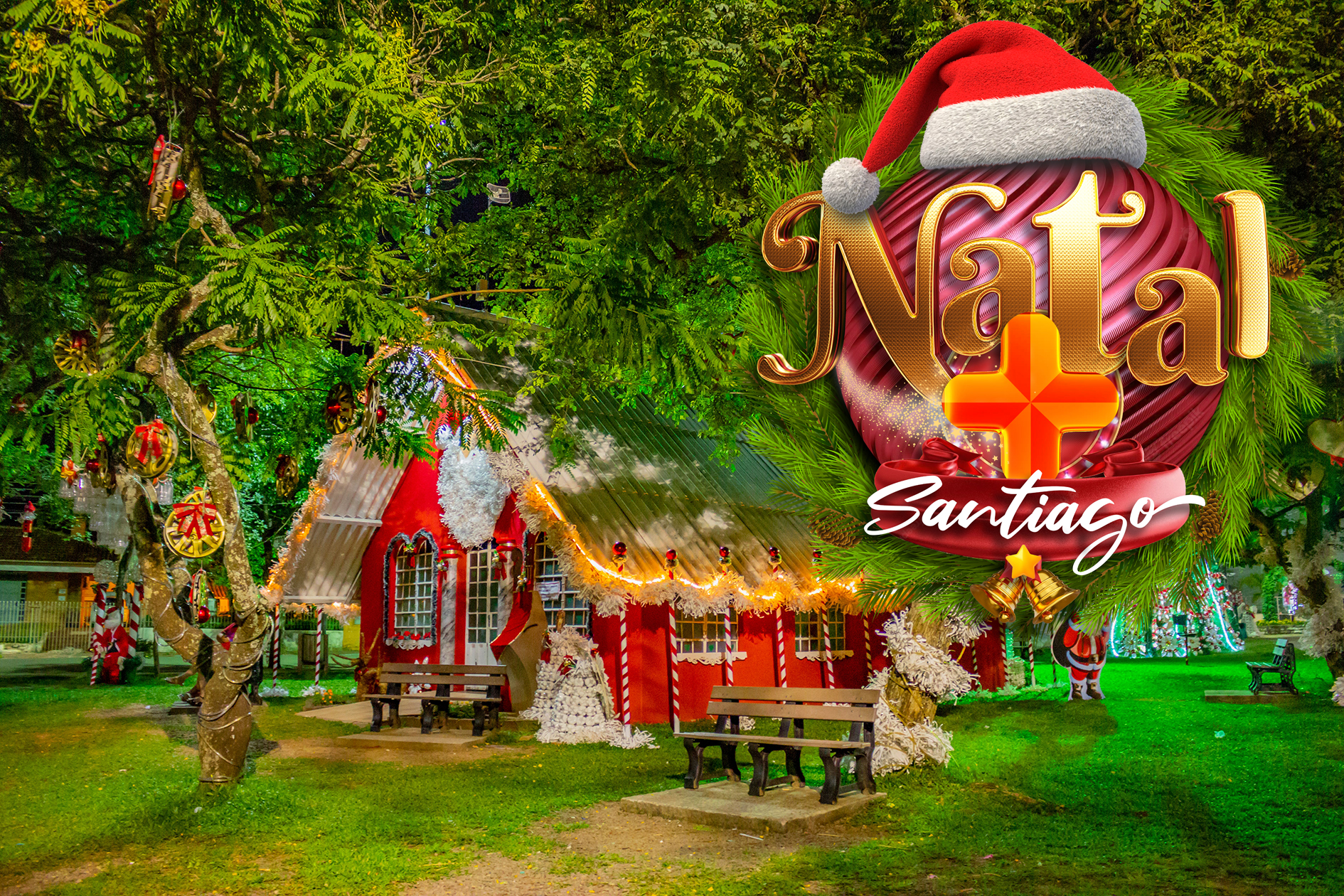 O Natal dos Sonhos encanta quem visita a vila do papai noel. Neste domingo,  19, a programação contou com show pirotécnico, apresentações musicais e  neve, By Prefeitura de Parauapebas