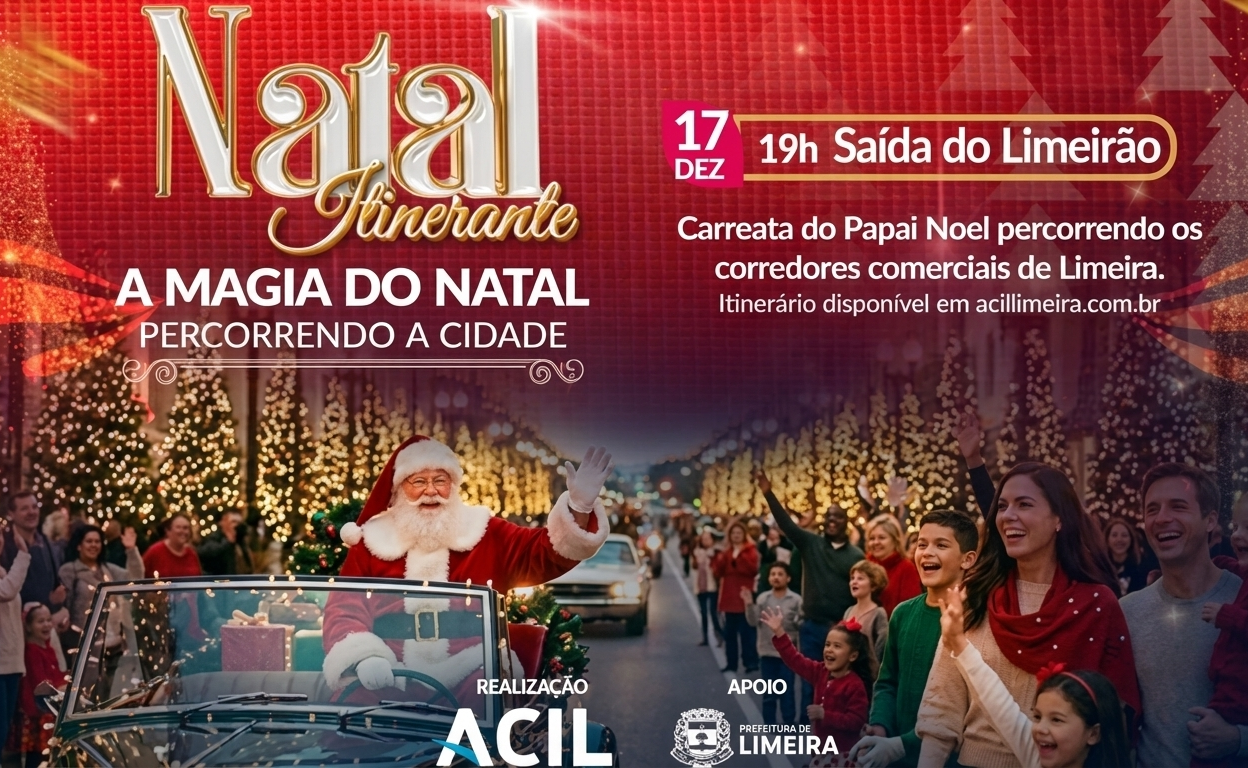 Cartaz ACIL Carreata