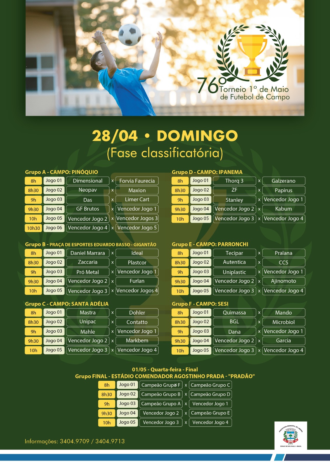 76º Torneio 1º de Maio – 2024