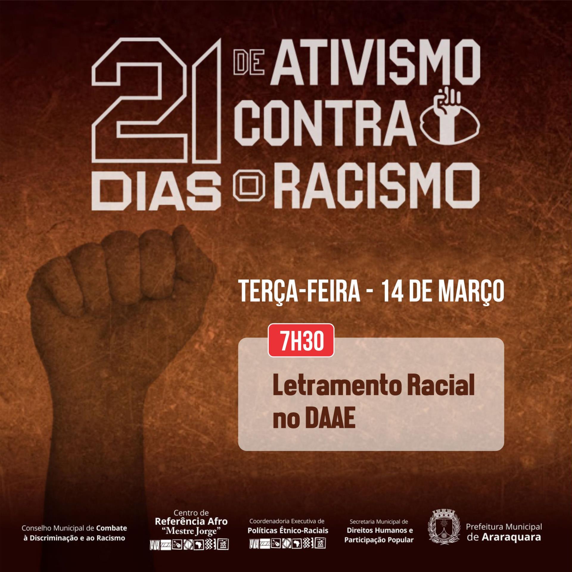 21 Dias de Ativismo Contra o Racismo: confira a programação – Prefeitura de  Paracambi