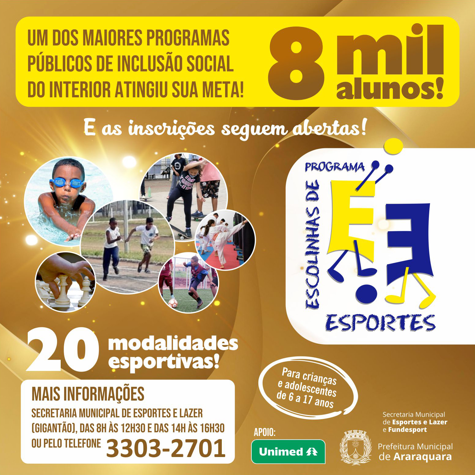 Projeto oferece aulas gratuitas de atletismo, xadrez, damas e