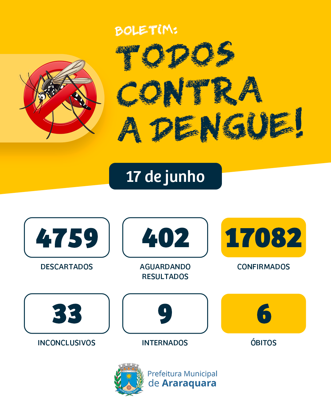 17-06 - Boletim da Dengue