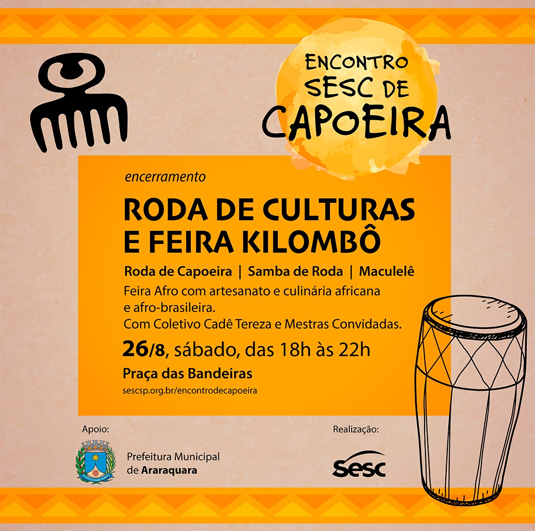 Feira Kilombo Sesc Capoeira