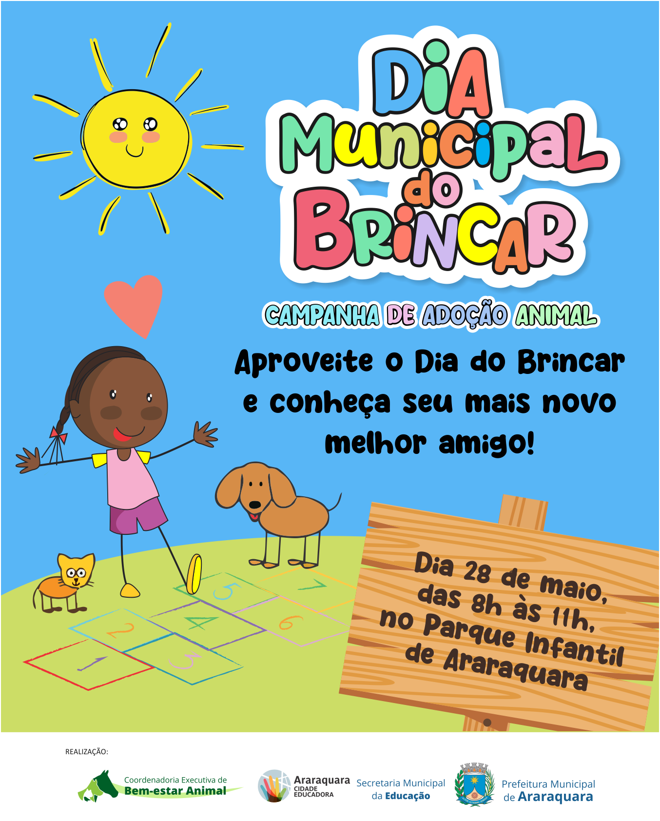 Dia Municipal Do Brincar Acontece Neste Domingo (28) - Prefeitura De ...