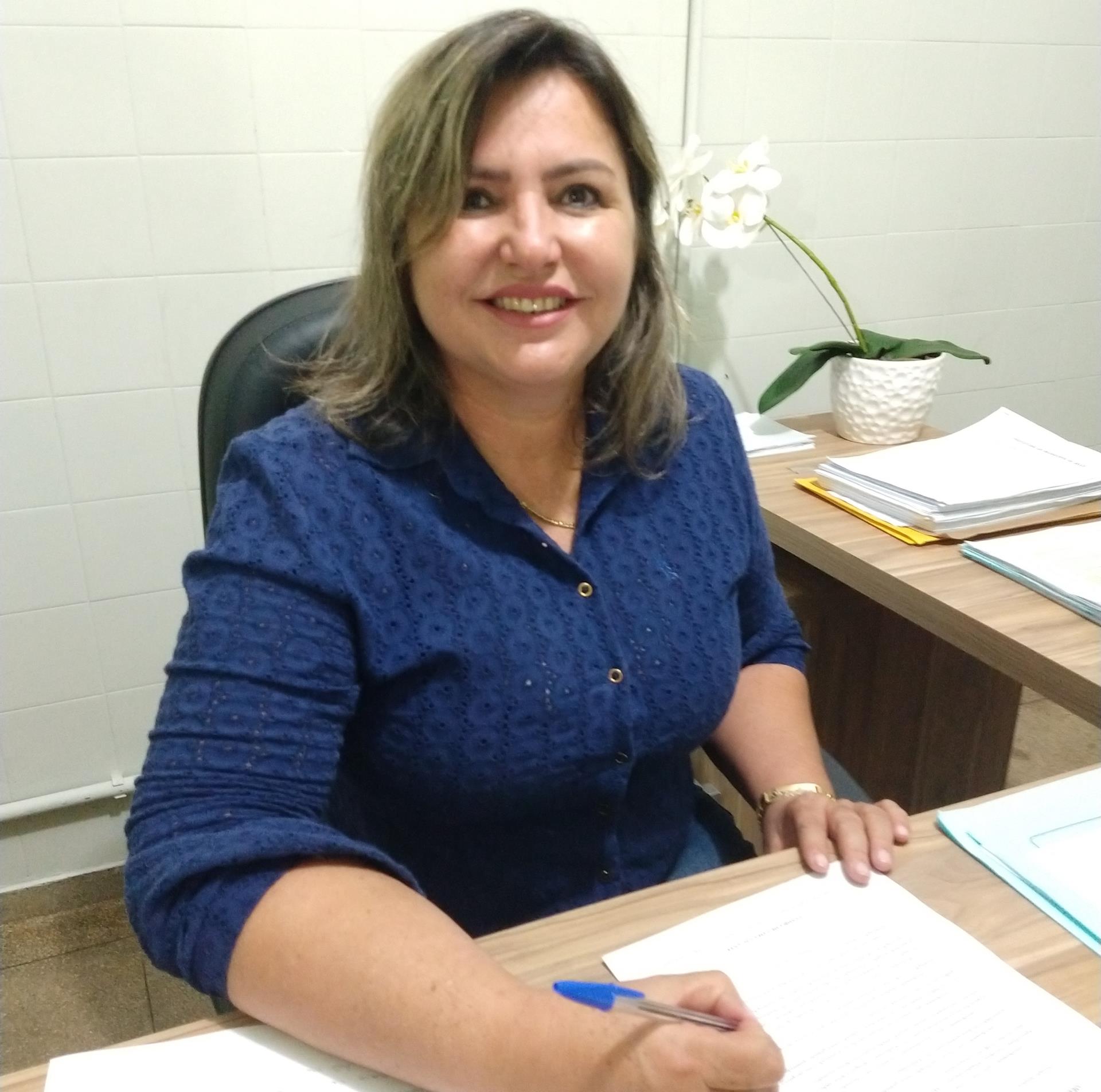 Secretária Sandra Gigante