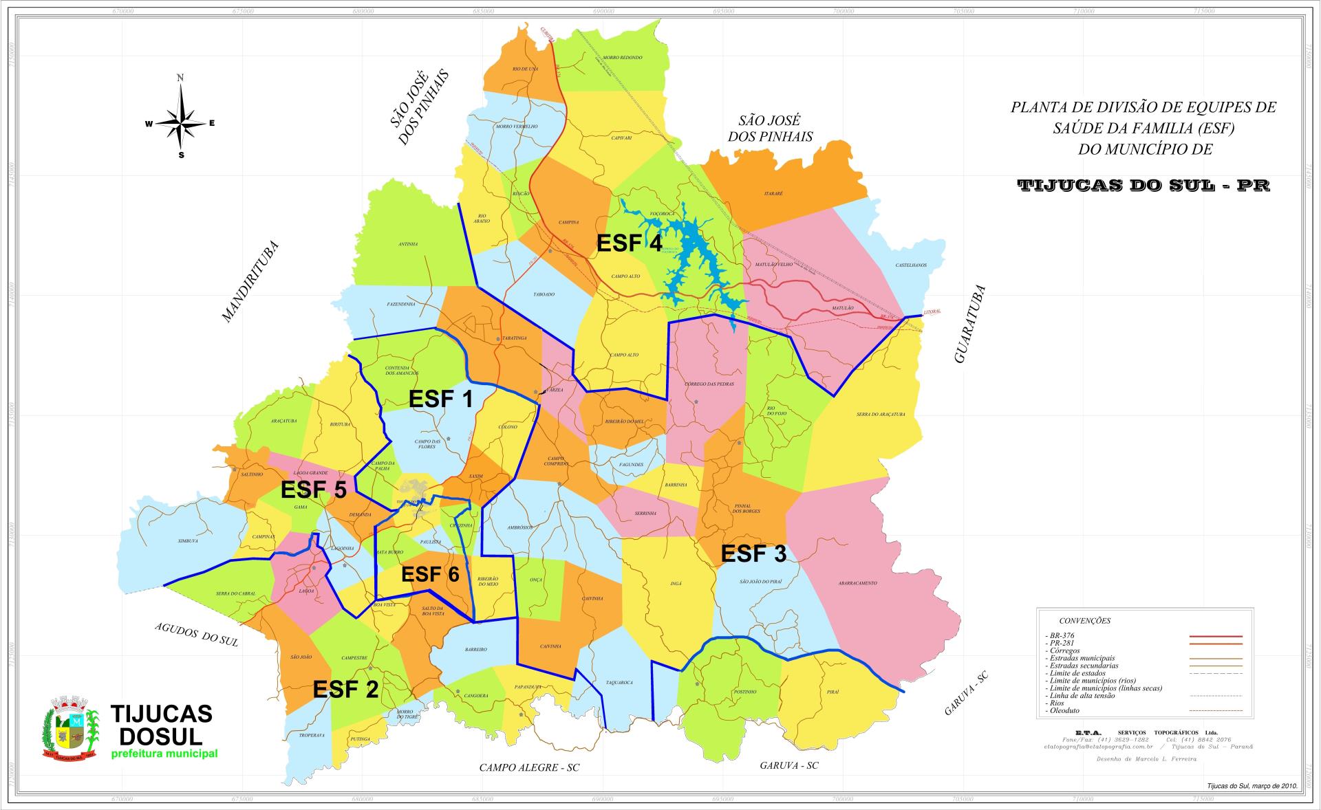 mapa 2025 UBS APS