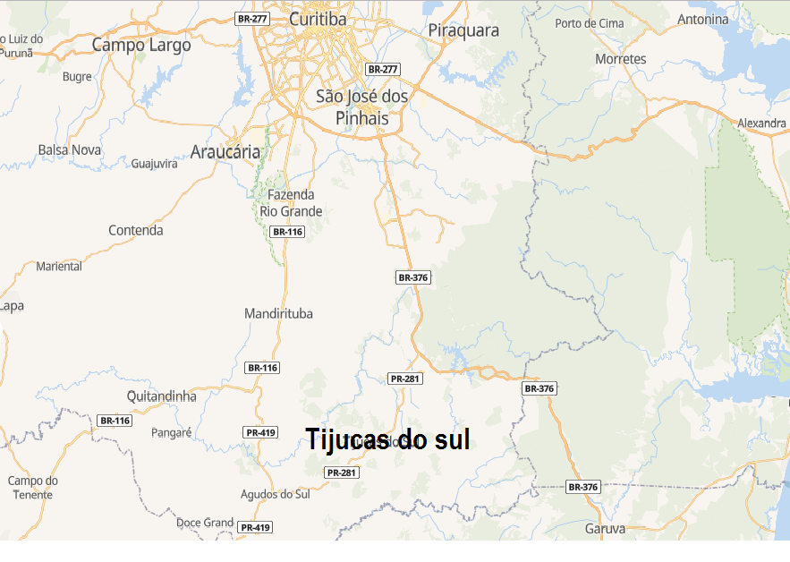 Tijucas-do-Sul-localização