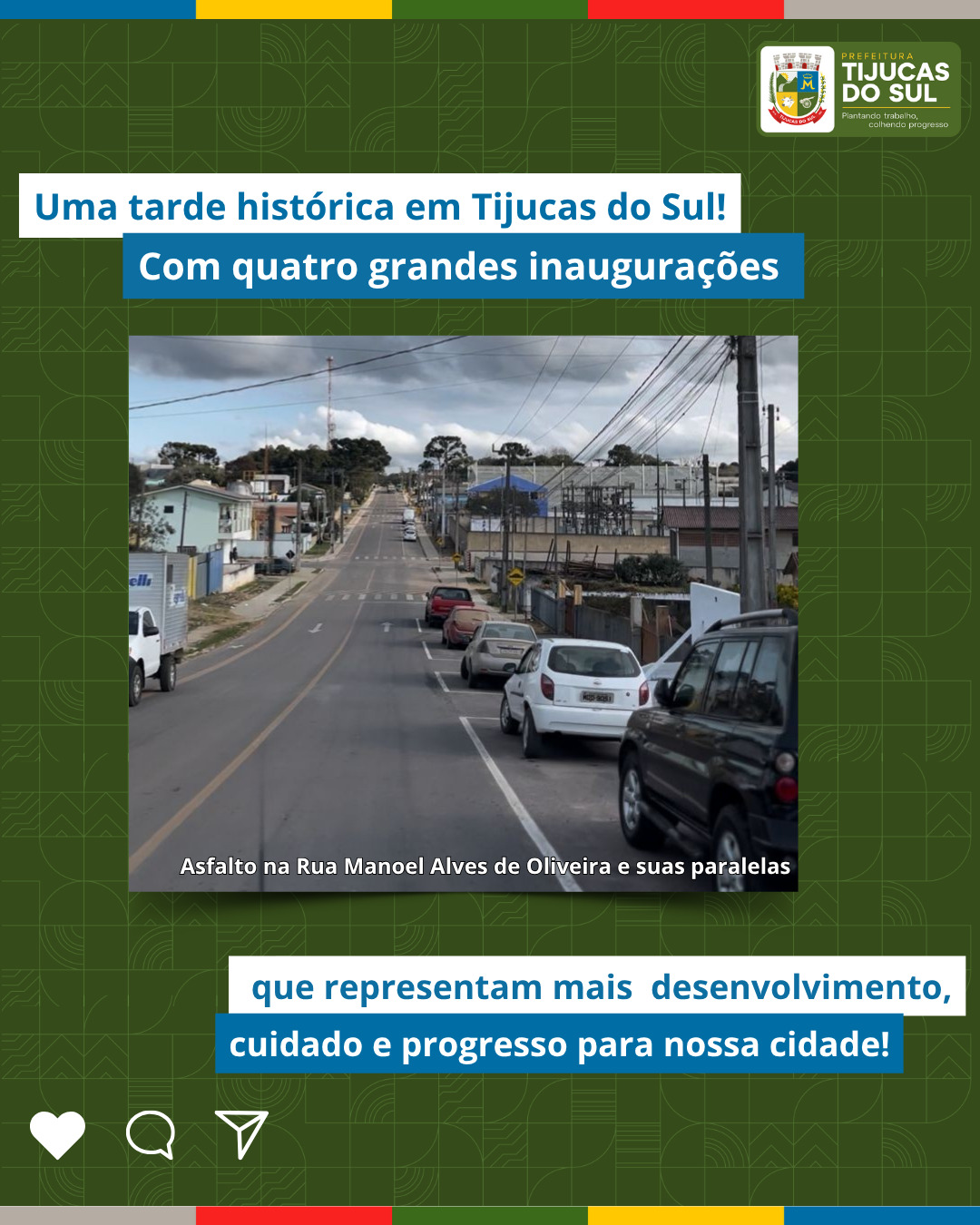 inaugura&ccedil;&atilde;o asfalto centro