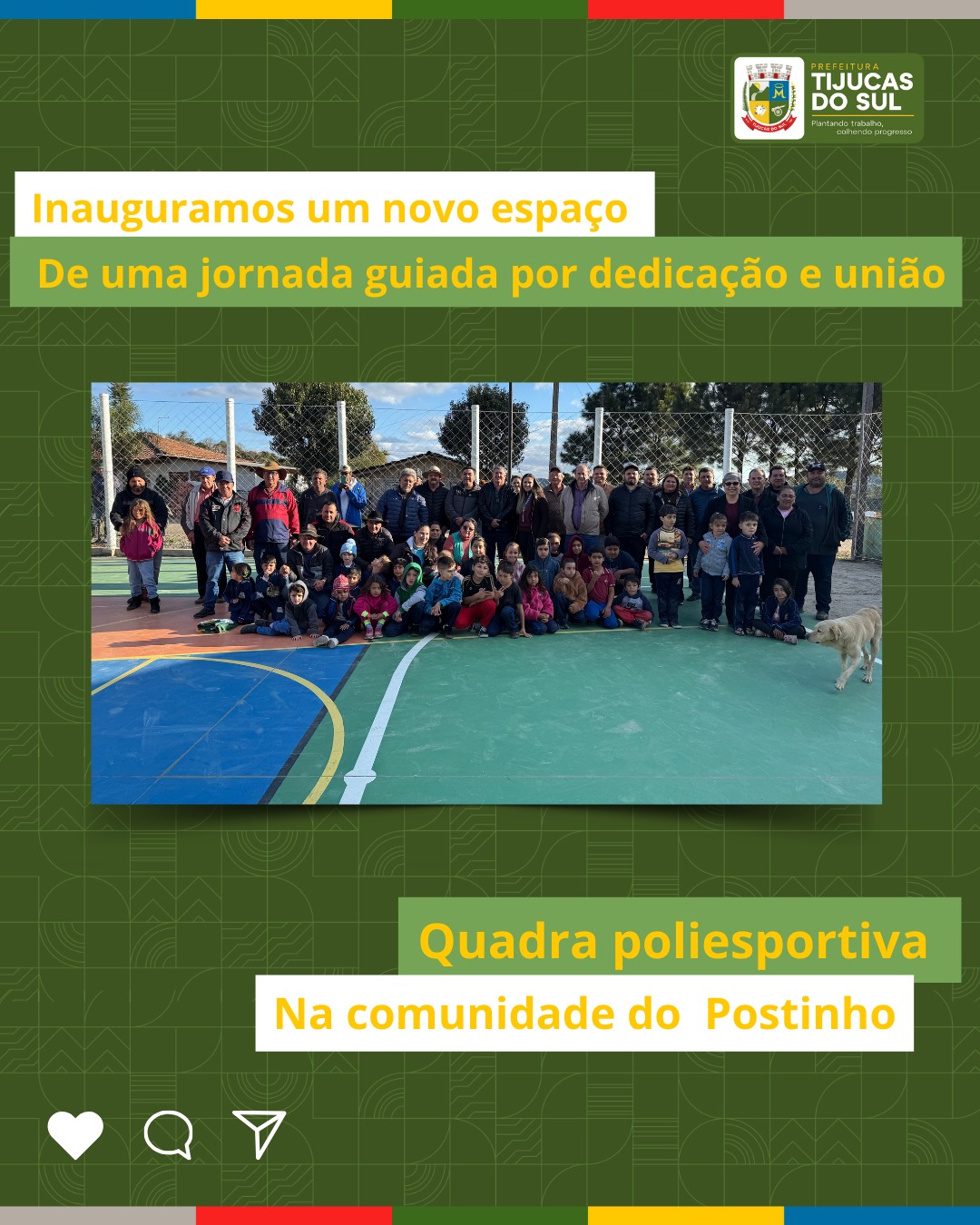 INAUGURA&Ccedil;&Atilde;O QUADRA POSTINHO