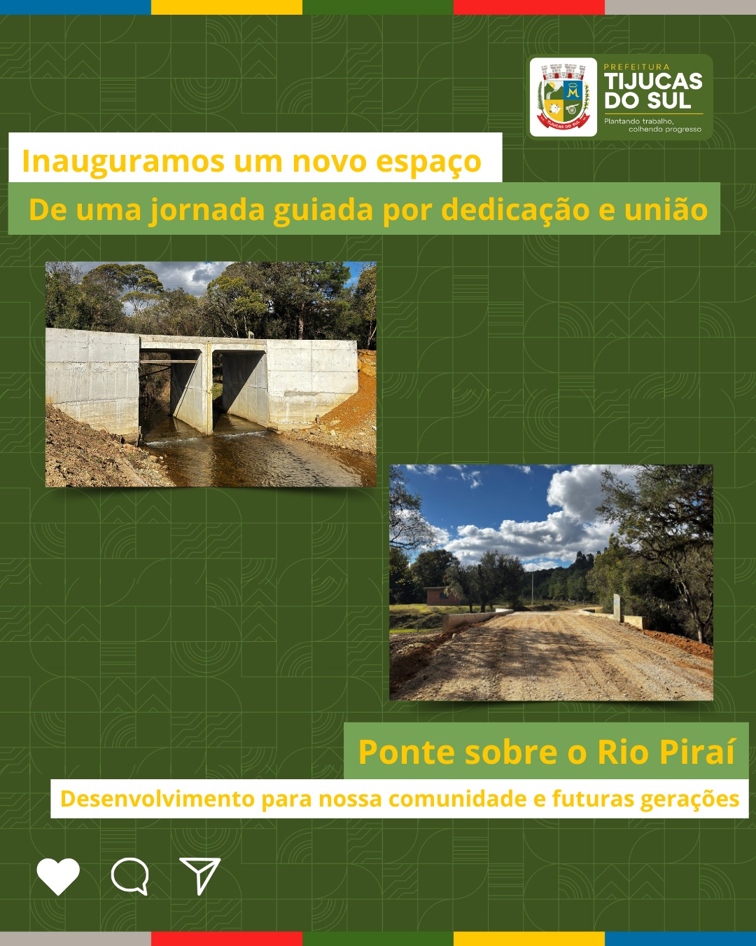 INAUGURA&Ccedil;&Atilde;O PONTE PIRA&Iacute;