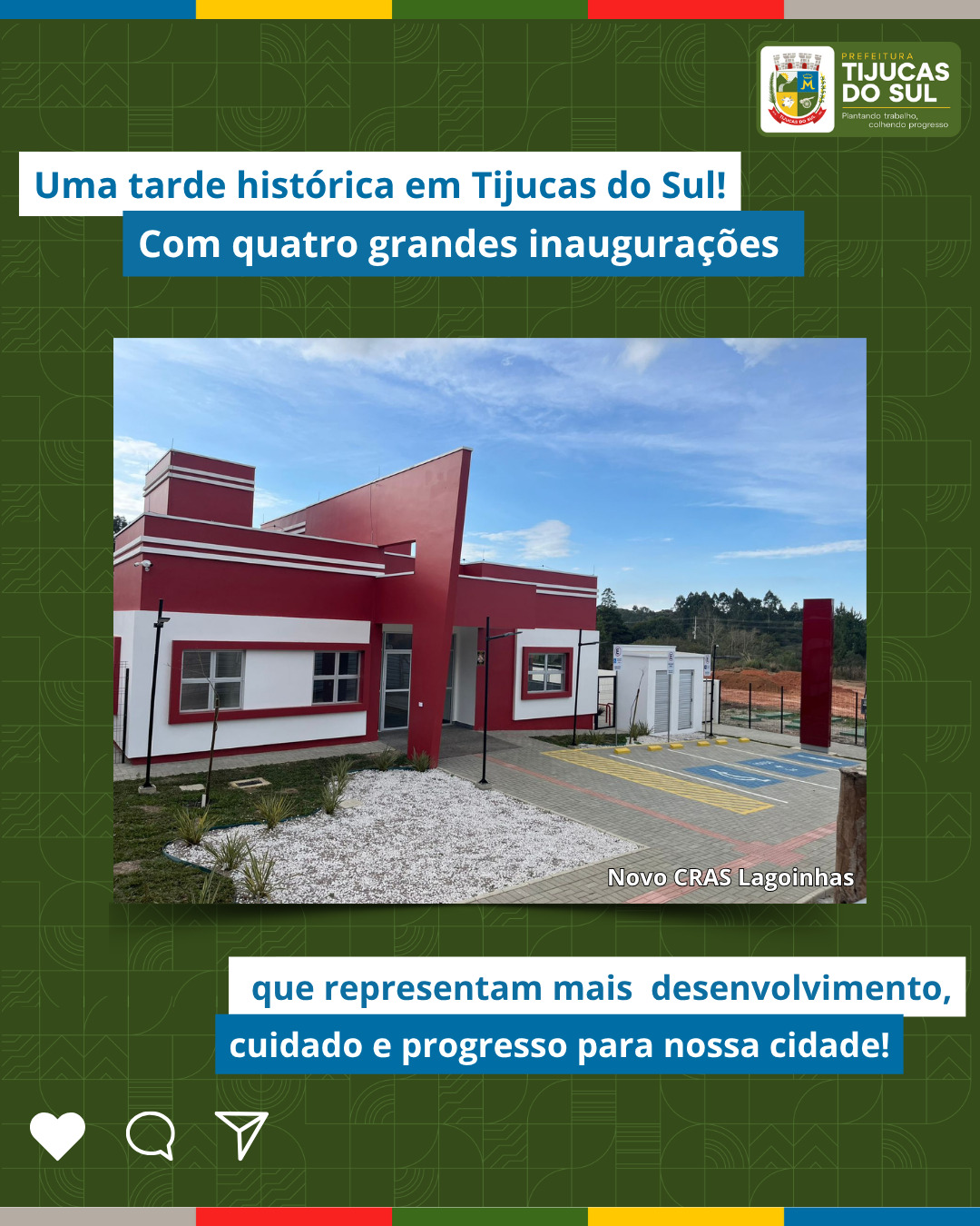inaugura&ccedil;&atilde;o cras lagoinha