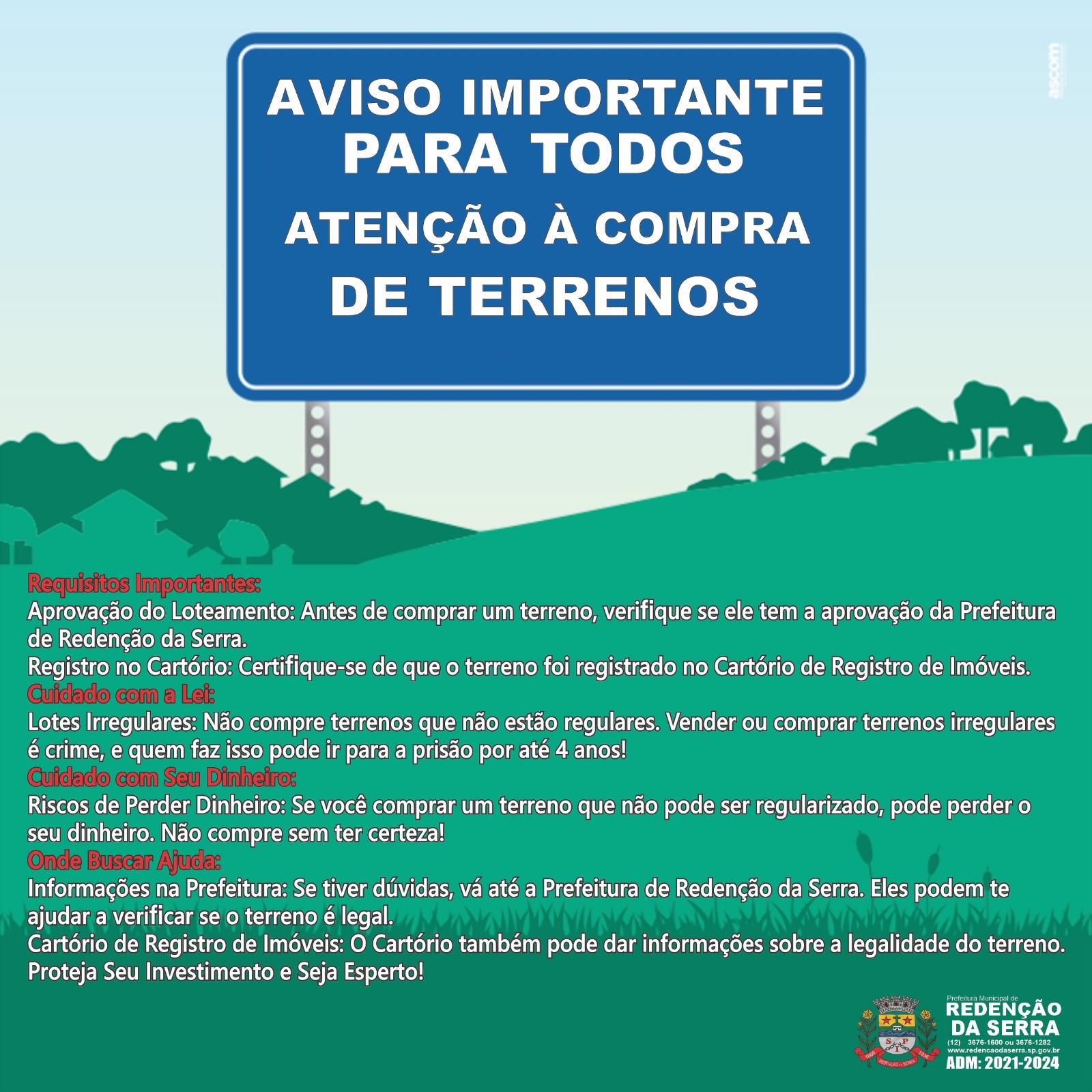 AVISO IMPORTANTE