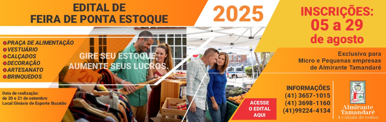 Feira de Ponta de Estoque 2025