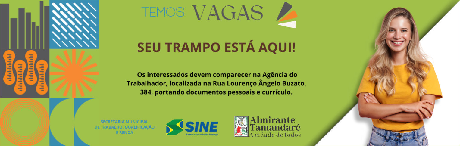 Vagas de emprego