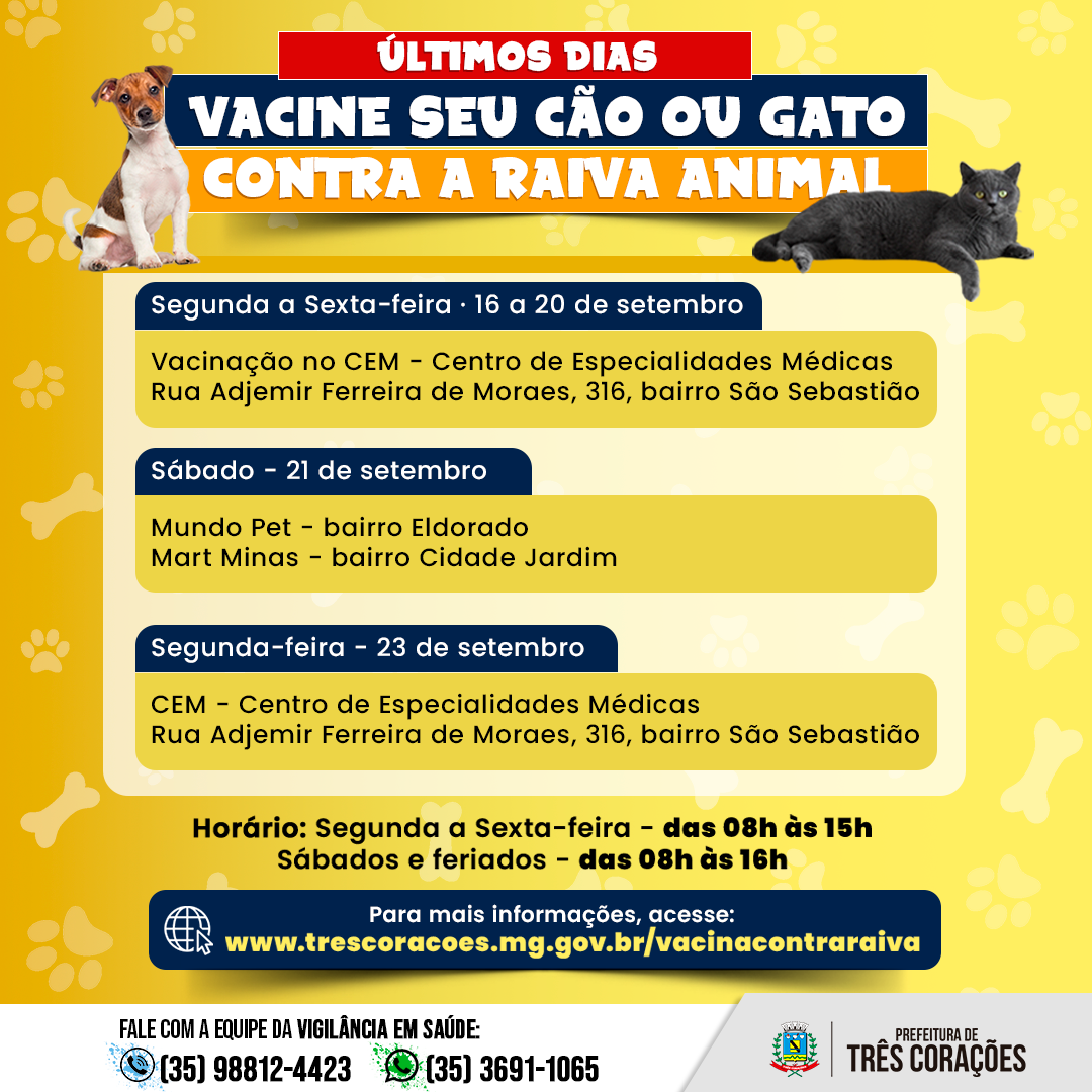 Vacinação Raiva Animal