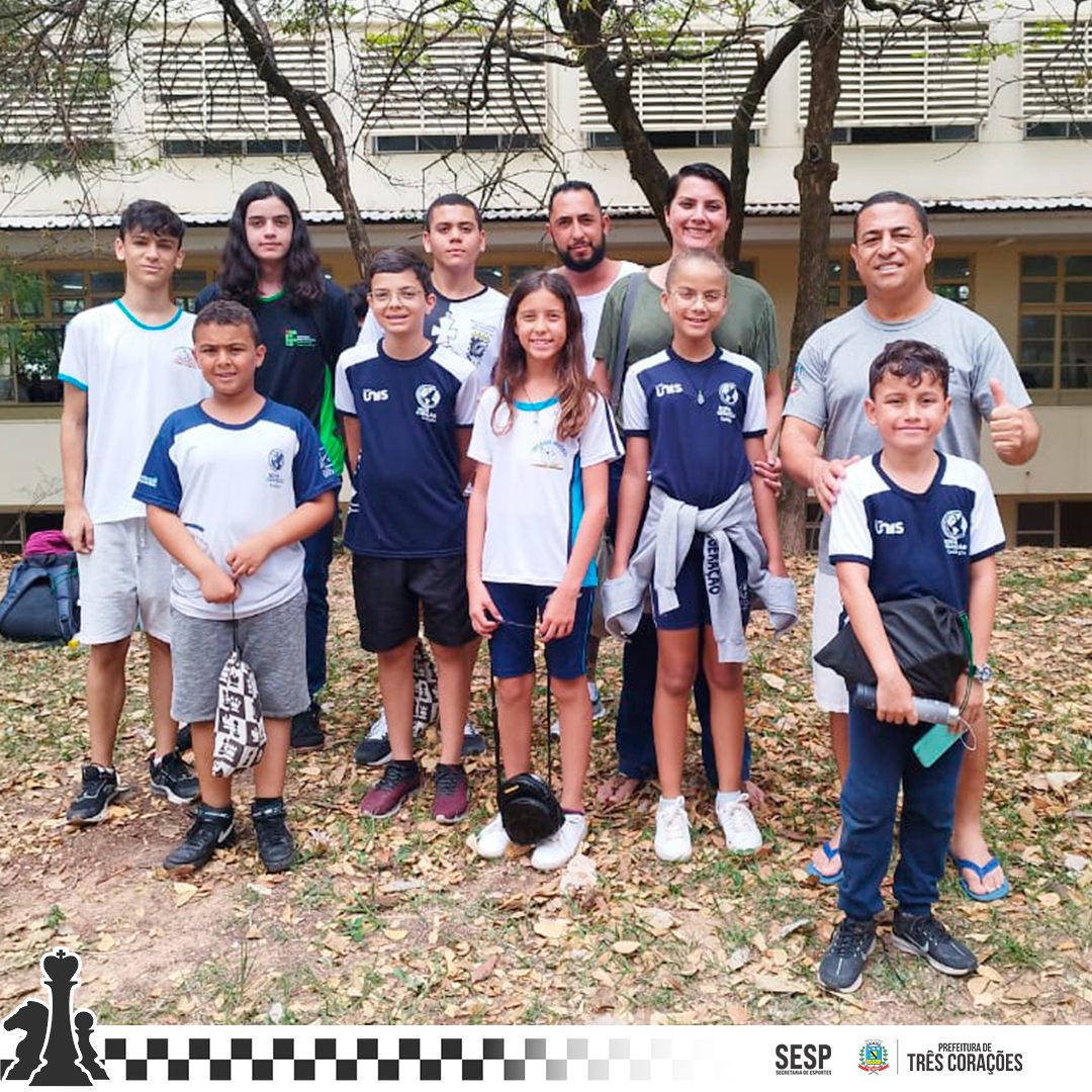 Enxadristas tricordianos conquistam medalhas no Campeonato Brasileiro  Escolar de Xadrez 2023 - Prefeitura de Três Corações