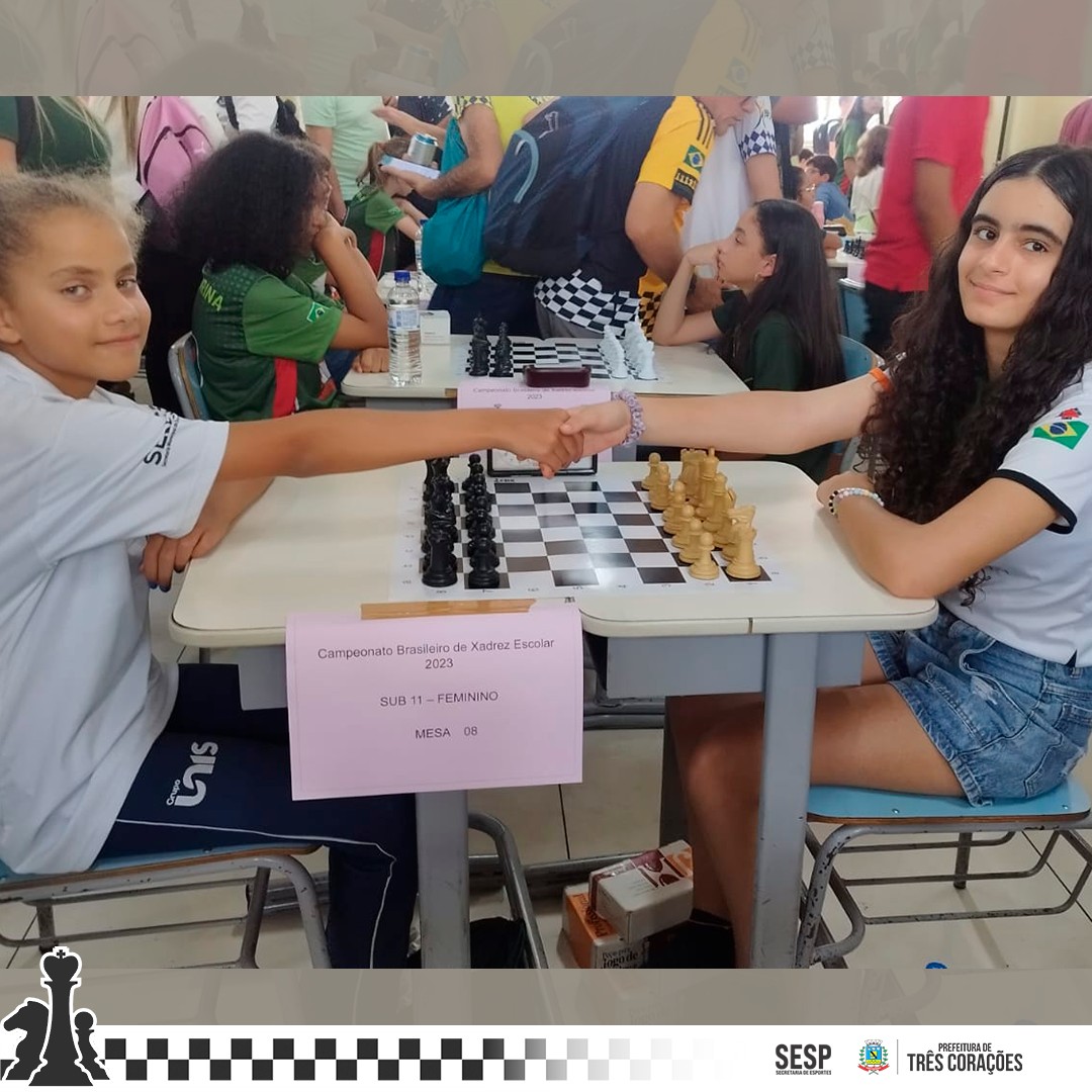 Aluna do Colégio Santa Cecília conquista primeiro lugar no Campeonato  Brasileiro de Xadrez Escolar 2023 Sub-11 Feminino