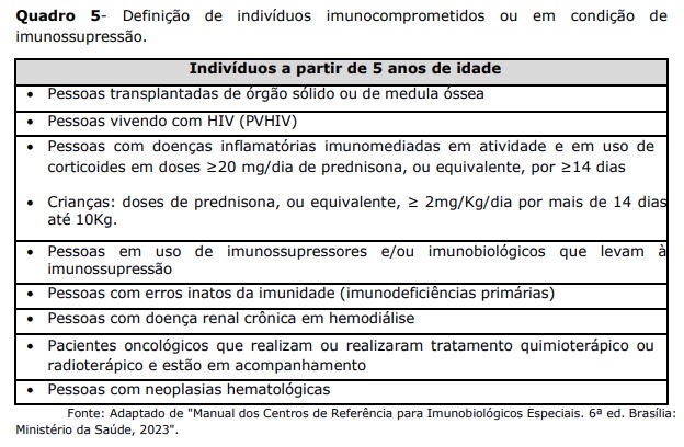 imunocomprometidos