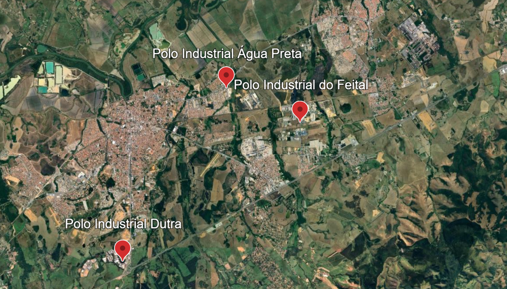 Polos Industriais P&uacute;blicos