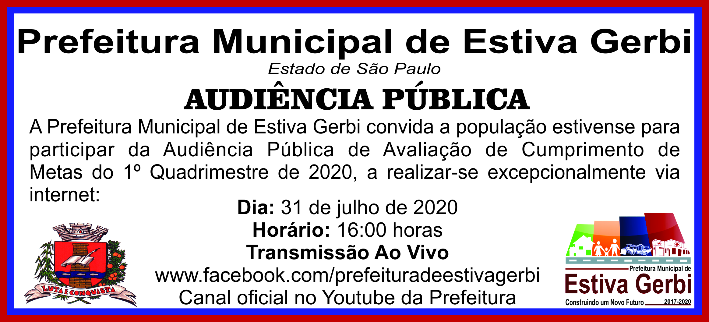 Audiencia Prestação de Contas