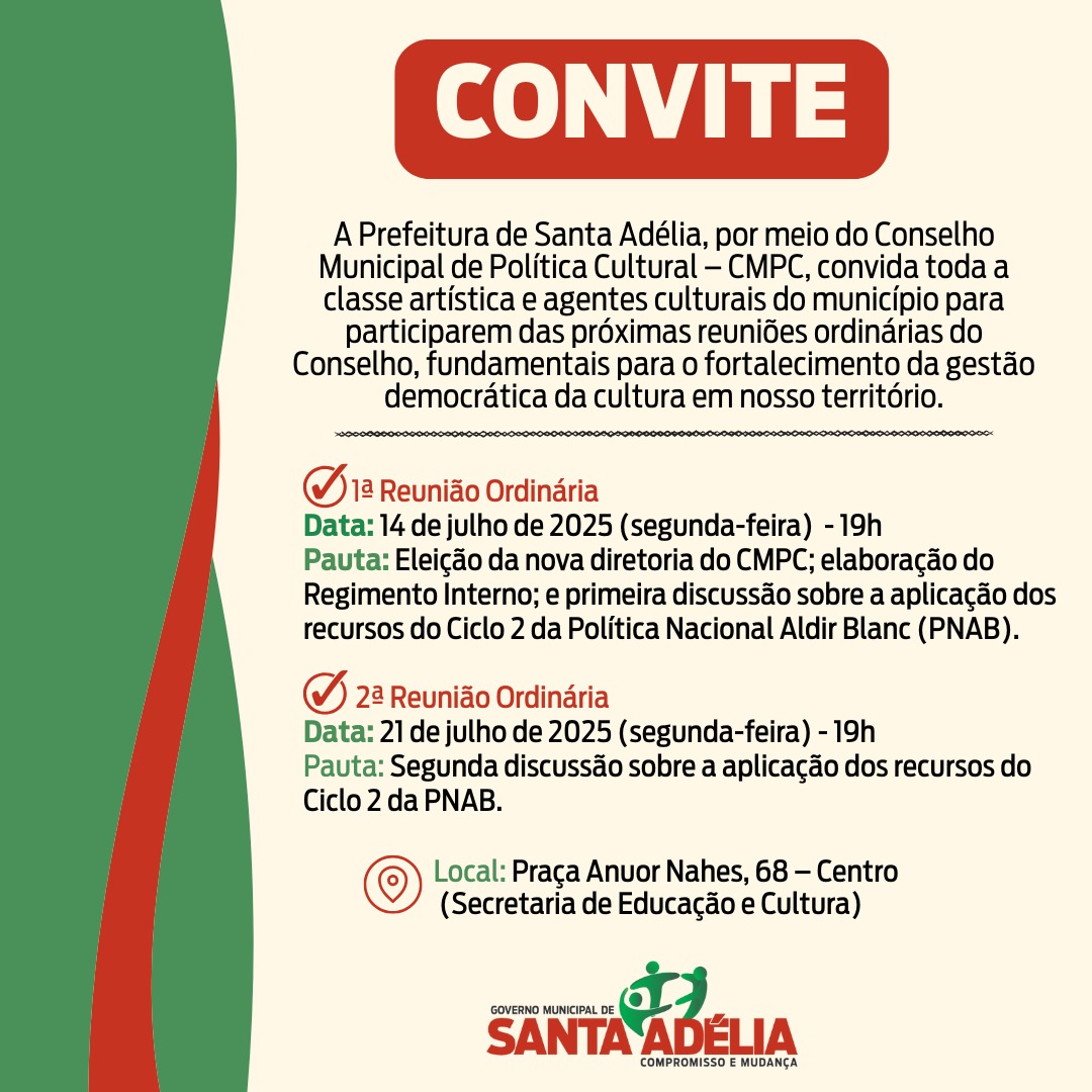 Convite Reuniao