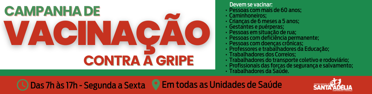 Vacinação contra gripe