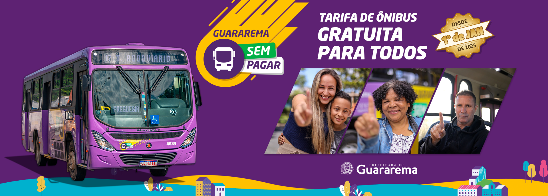 Guararema Sem Pagar (1 Ano)