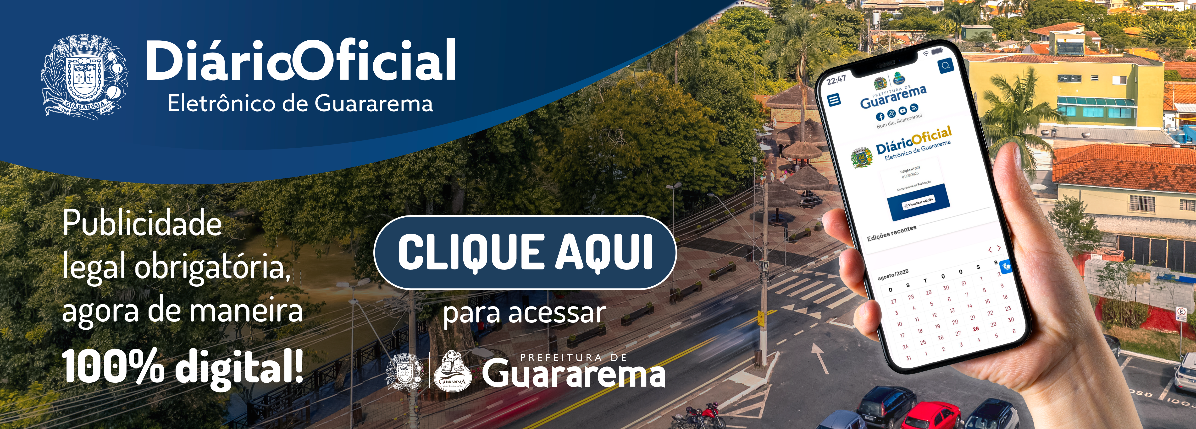 Diário Oficial Eletronico de Guararema (DOEG)