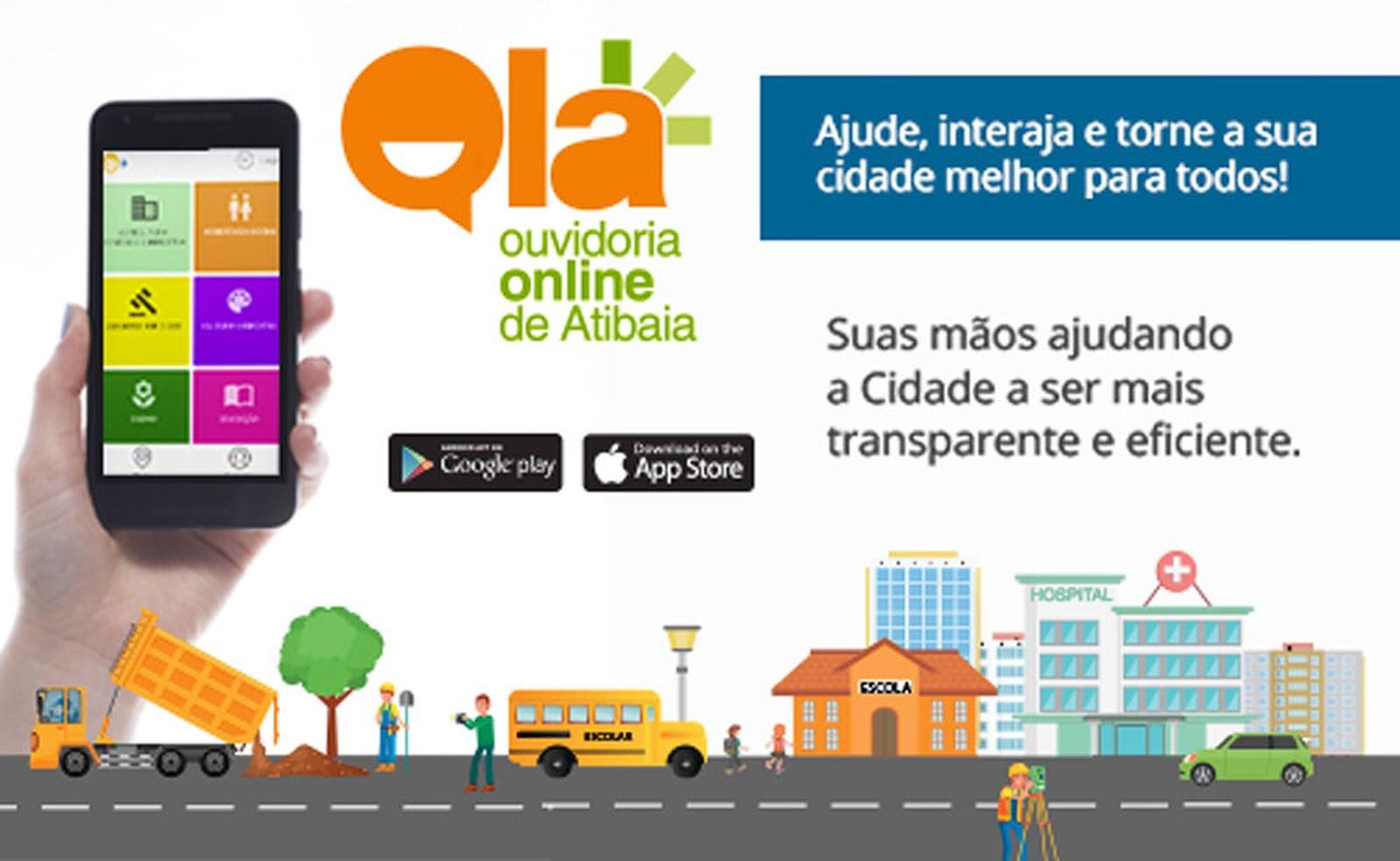 Atibaia apresenta nova versão do OLÁ - Ouvidoria Online