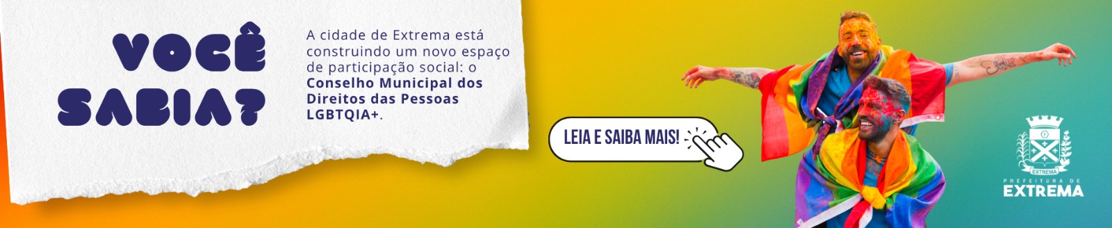 INSCRIÇÕES ABERTAS | CONSELHO MUNICIPAL DOS DIREITOS DAS PESSOAS LGBTQIA+