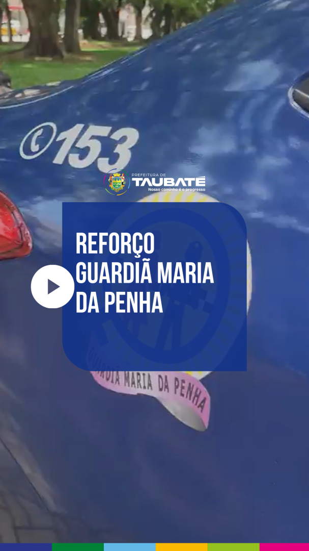 Post do instagram da Prefeitura de Taubaté