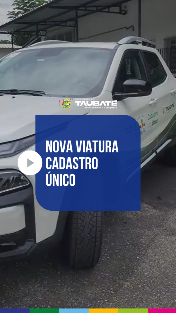 Post do instagram da Prefeitura de Taubaté