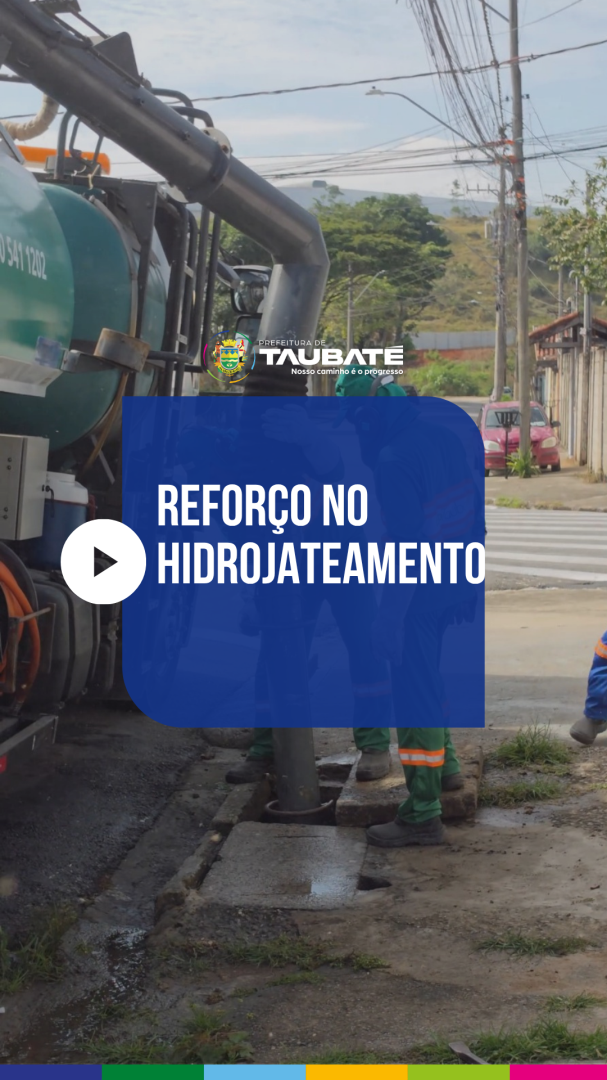 Post do instagram da Prefeitura de Taubaté