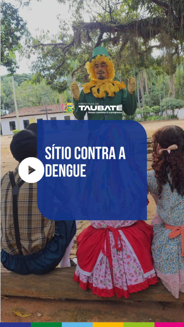 Post do instagram da Prefeitura de Taubaté