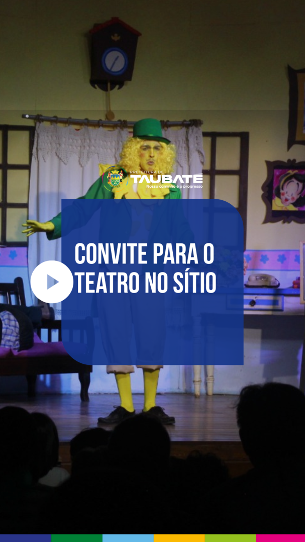 Post do instagram da Prefeitura de Taubaté