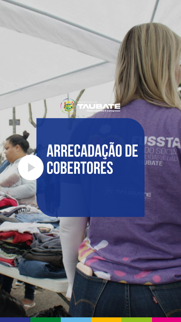 Post do instagram da Prefeitura de Taubaté