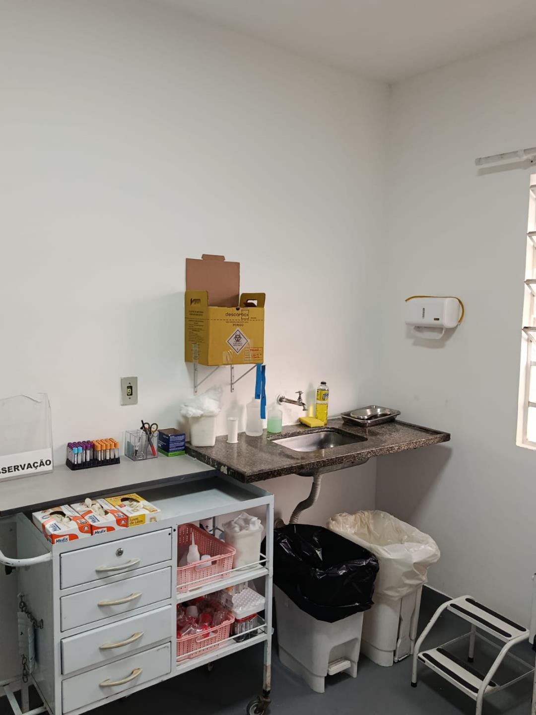 Pintura do Posto de Saúde Central entra na fase final (1)