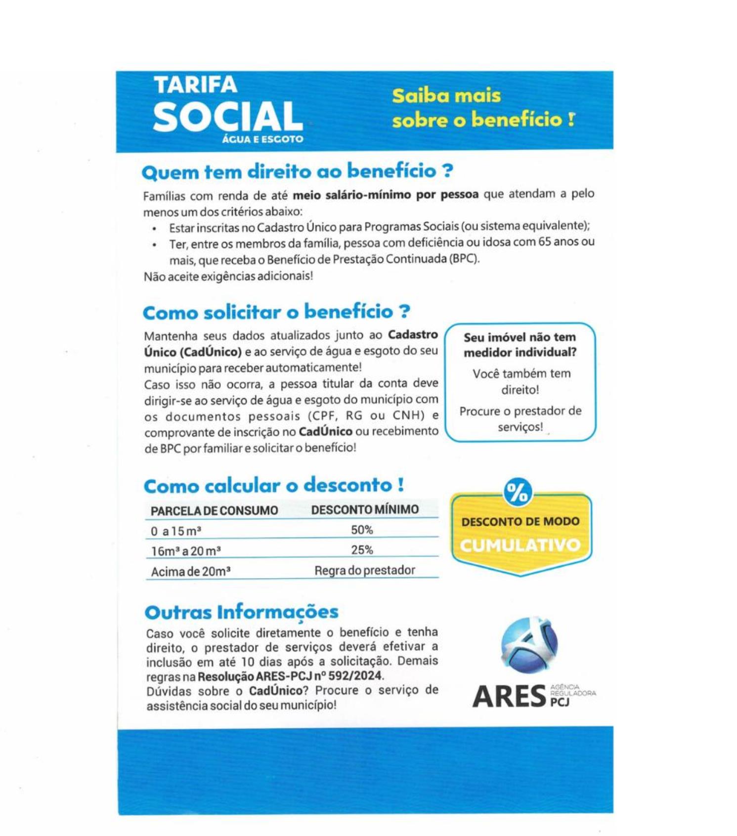 Tarifa Social