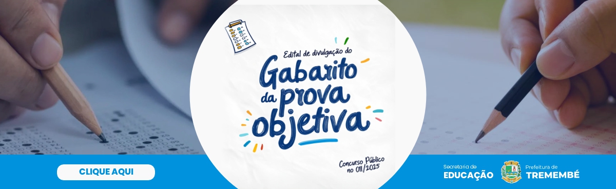 BANNER GABARITO CONCURSO PÚBLICO